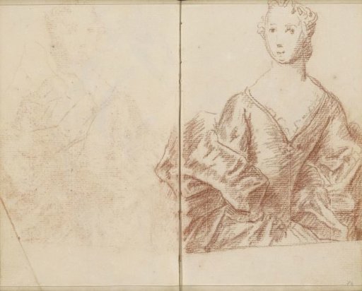 Woman in a petticoat