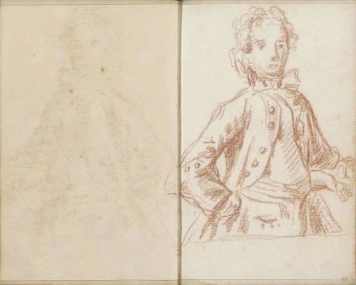 Portrait of a young man with his hand on his hip