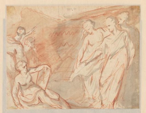 Design for a title page of a book on architecture or antiquities