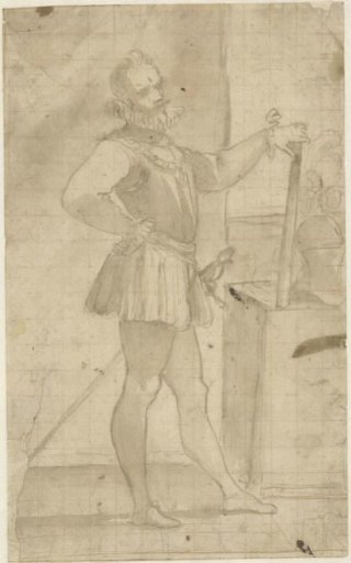Portrait of a Field Marshal, Standing Full-Length