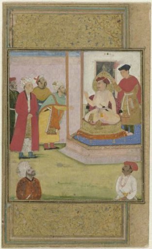 Prince receiving dignitaries