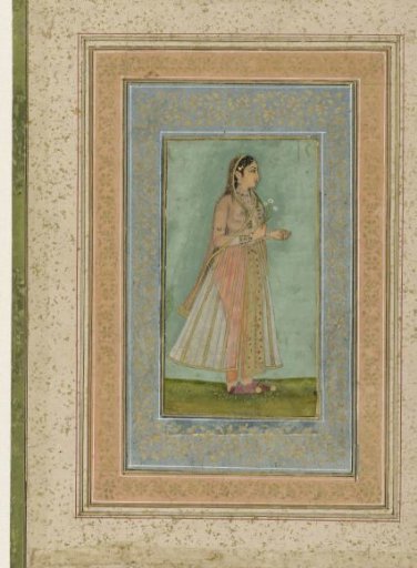 Portrait of a lady-in-waiting