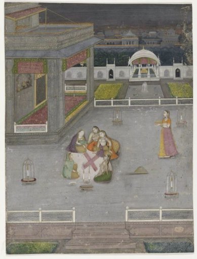 Evening in the women's quarters