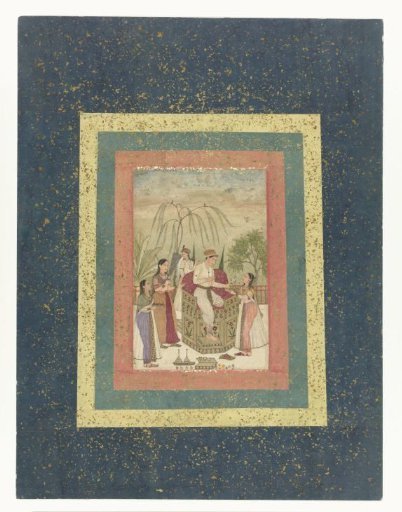 Prince with three ladies