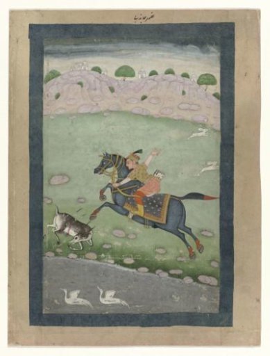 Horseman on horseback