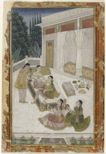 Ladies on a Terrace