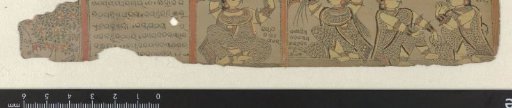 Two panels with a lady at her toilet and three ladies dressing up
