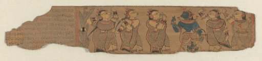 Krishna among five ladies