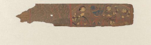 Krishna amidst four dancing ladies