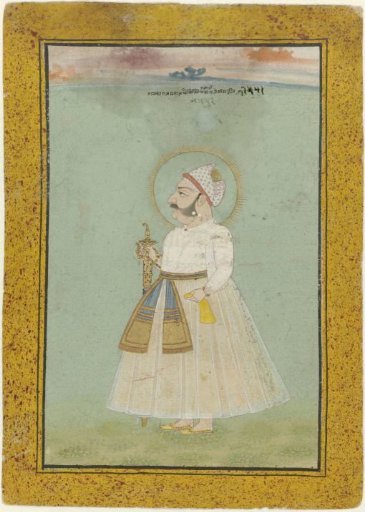 Portrait of Jaisingh, Founder of Jaipur