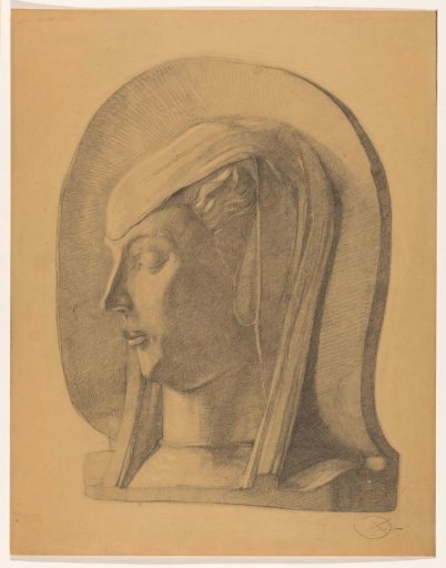Head of a Veiled Woman