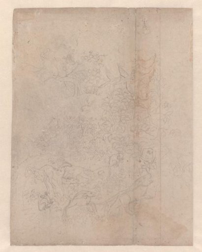 Circle of Animals in a Forest Landscape