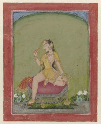 Lady after a bath