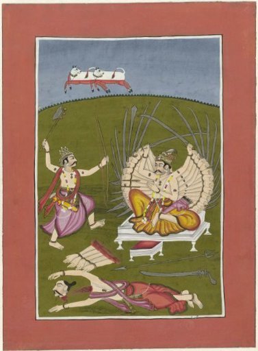 Parasurama (incarnation of Vishnu as Rama-with-an-axe)