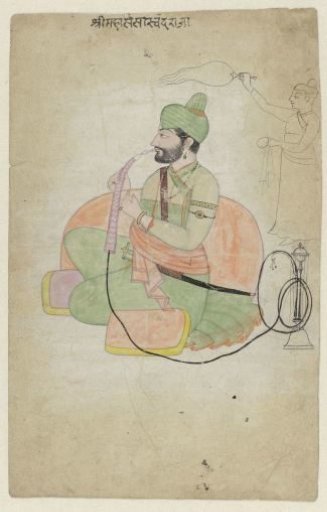 Portrait of Sansar Chand, posthumous
