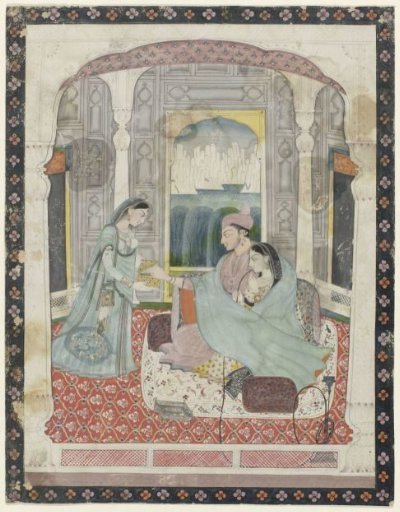 Noble Couple in a Palace