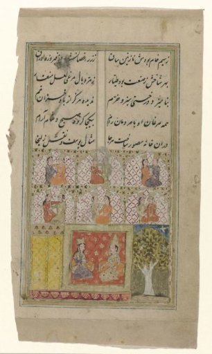 Two bands with seven pairs of lovers