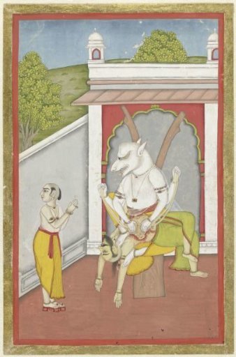 Narasimha (the Man-Lion Incarnation of Vishnu)