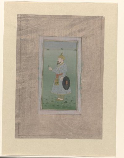 Standing Prince in Profile to the Left