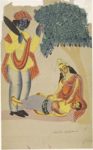 Savitri and the God of Death Yama