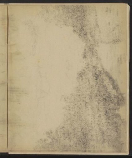 Rubbing of a chalk drawing