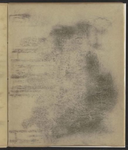 Rubbing of a chalk drawing