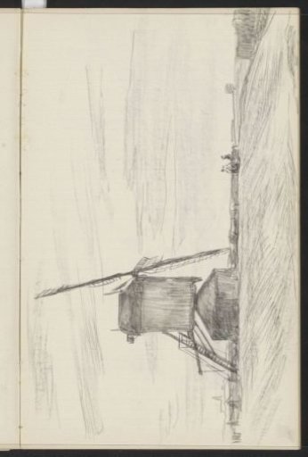 Mill 'de Kolhorn' on the Vest in Enkhuizen