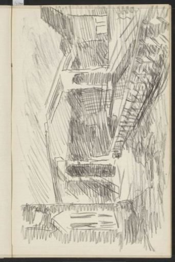 Bridge over a canal, presumably in Enkhuizen