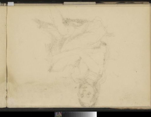 Impression of the chalk drawing on page 19 verso