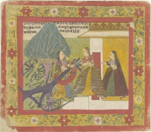 Krishna Destroys the Chariot Demon