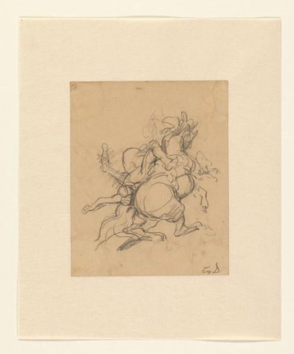 Falling rider