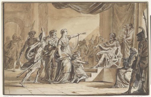 Sabinus and Epponina Condemned by Vespasian