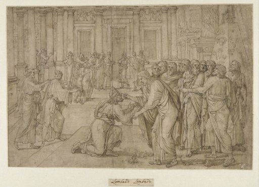 Christ Healing a Blind Man