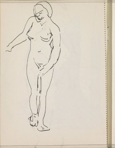 Standing Nude Woman