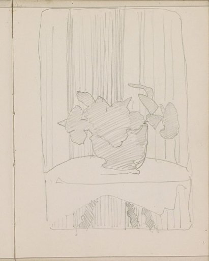 Vase with Flowers on a Table