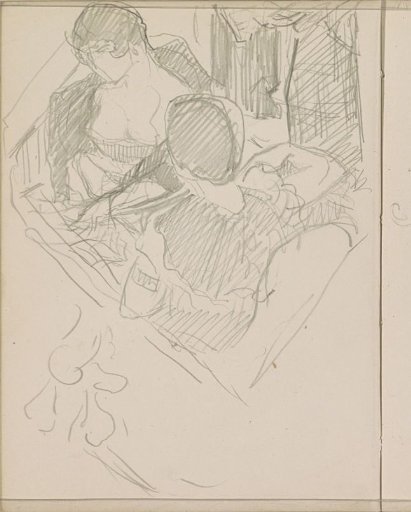 Two women seated opposite each other