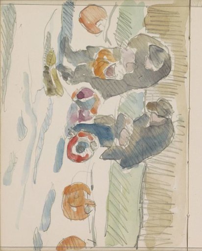 Two men on a street