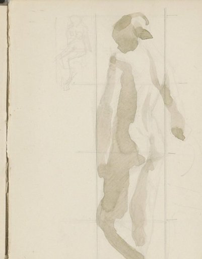 Back of a Standing Nude Woman