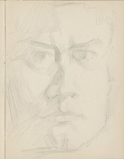 Head of a man