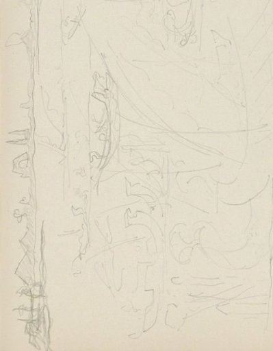 Oriental rowing boats on the water