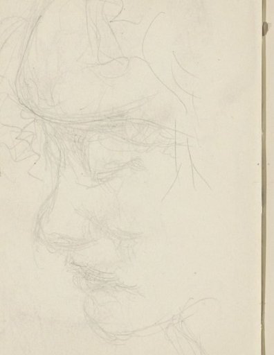 Face of a woman with closed eyes