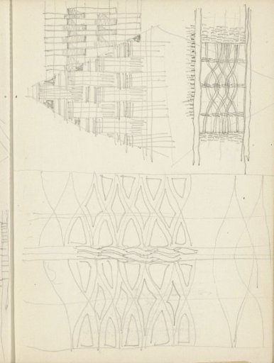 Decorative weaving patterns