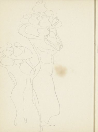 African Women Carrying Bowls with Jugs on Their Heads