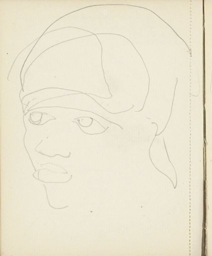 Head of an African