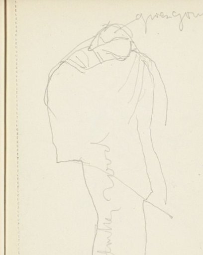 African man in a long robe