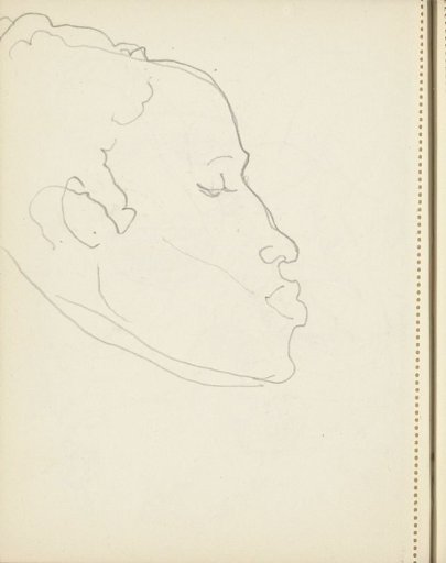 Head of an African woman