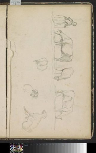 Dogs and a milkmaid with grazing cows