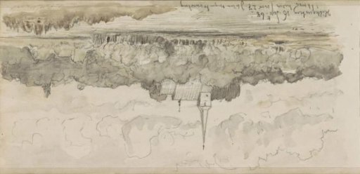 View of Hillegersberg with the Hillegondakerk from the Rottekade