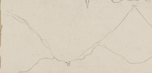 Mountain landscape on the Rhine