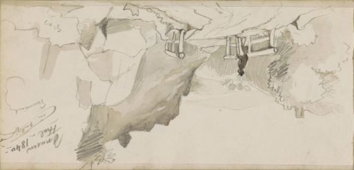 Man looking out over a valley